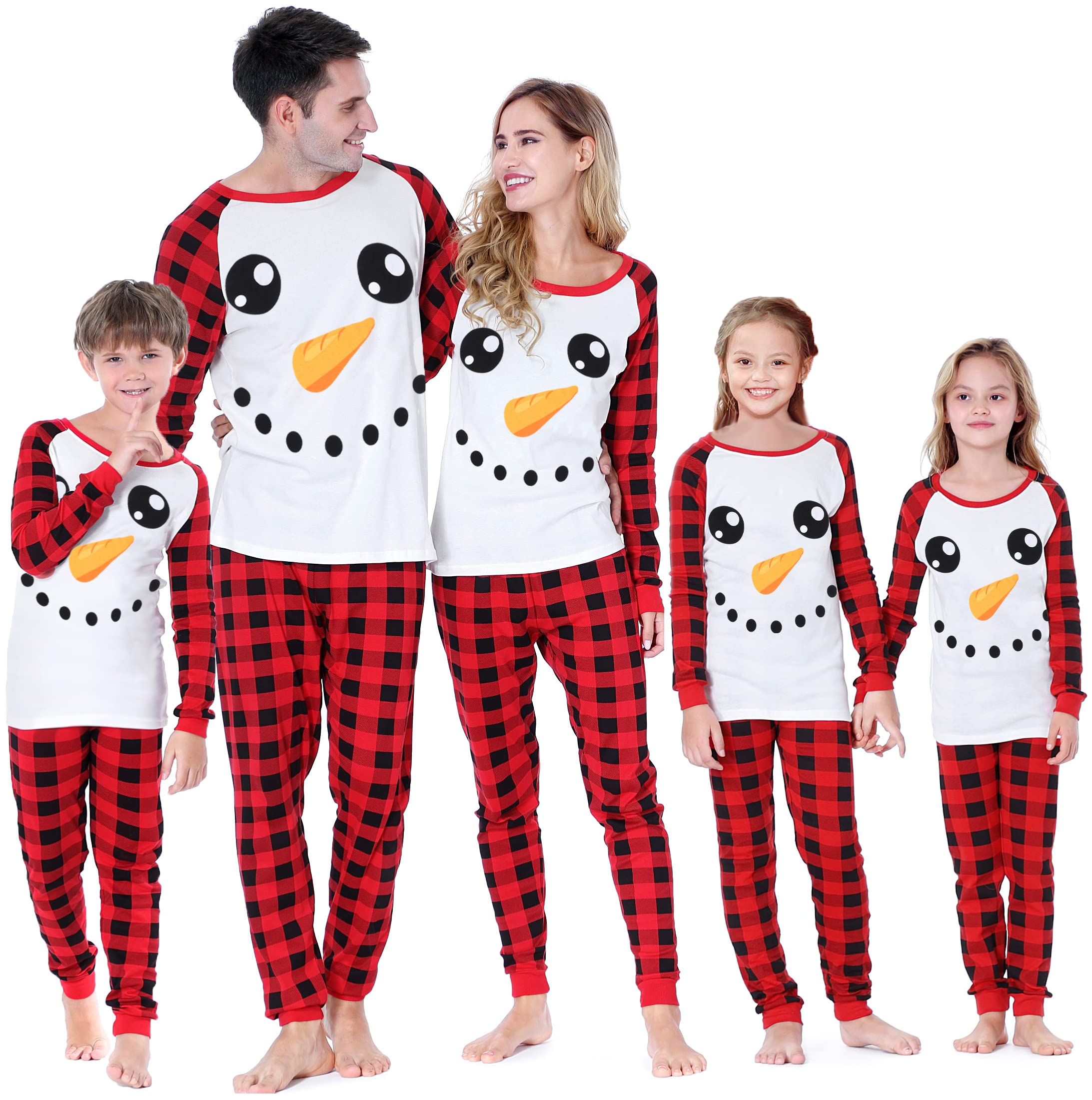 Matching Family Christmas Pjs Set Cotton Christmas Pajama Set Holiday Sleepwear Sets