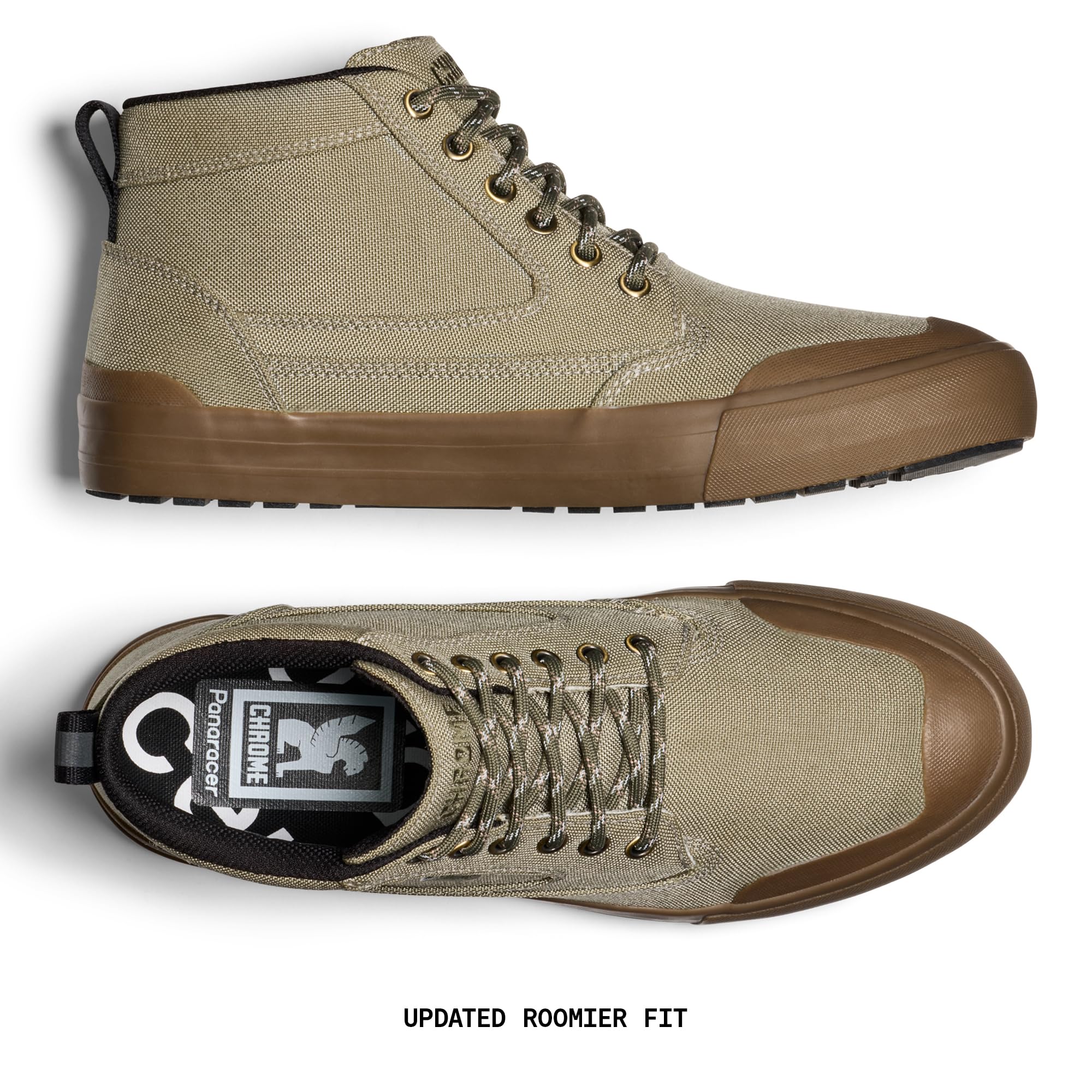 Chrome Industries 415 - Stivali in nylon per uomo e donna, impermeabili, per lavoro e tempo libero