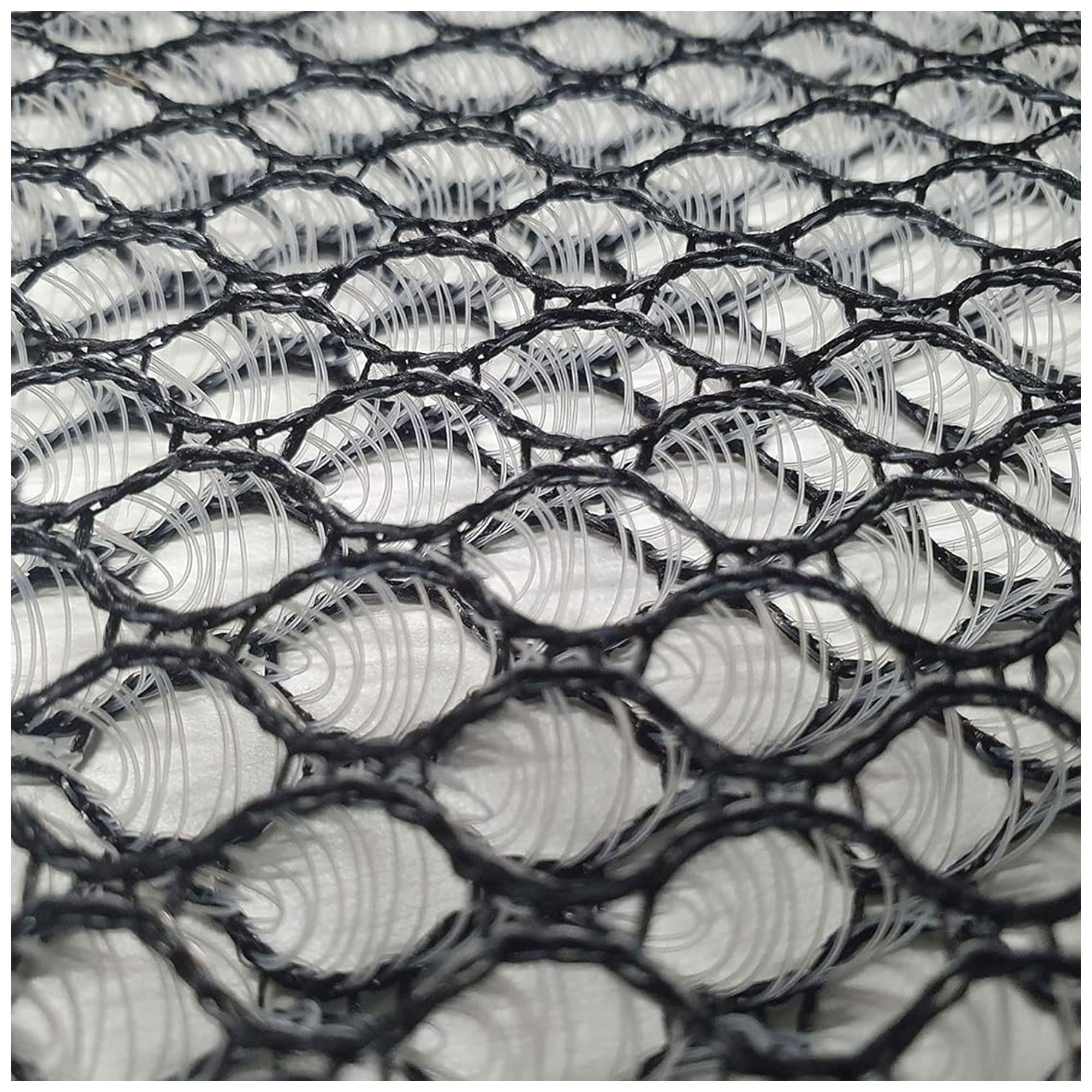 Malla de aire, 10 mm de carbono, 410 g/m², diferentes longitudes, 160 cm x 200 cm, precio base por m²: 17,31 €