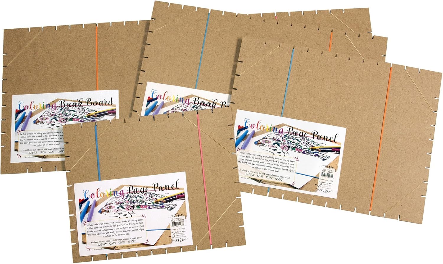 Jack Richeson Coloring Book Board 13 X 19