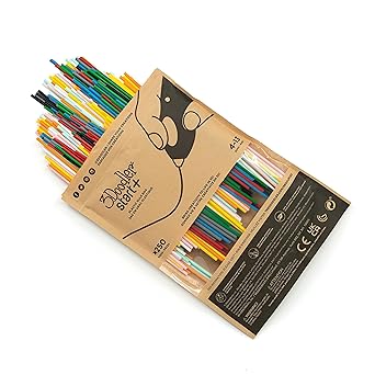 3Doodler Start 3D Printing Filament Refill Bundle 250 pieces pack of 1