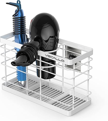 Organizador de herramientas para el cabello, soportes para rizador, cesta organizadora de baño, organizador de suministros para el cabello, soporte disponible en Yaxa Mexico