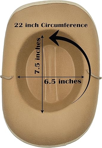Miniatura 2 de The Dreidel Company Sombrero de vaquero para disfraz infantil, juegos de roles y recuerdos de fiesta