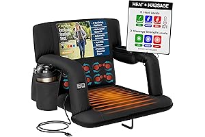 alpcour folding stadium seat - Deluxe Stadium Seat with Massage