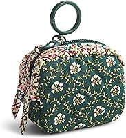 Vista 7 de Dije para bolsa de auriculares con cremallera de algodón prémium Paisley floreciente