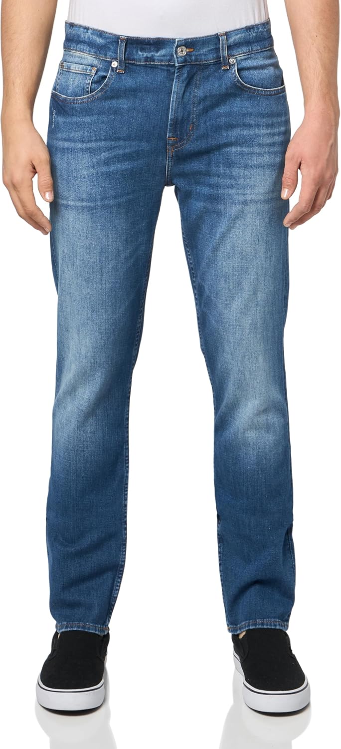 7 for All Mankind Mens Slimmy Slim Fit Jeans