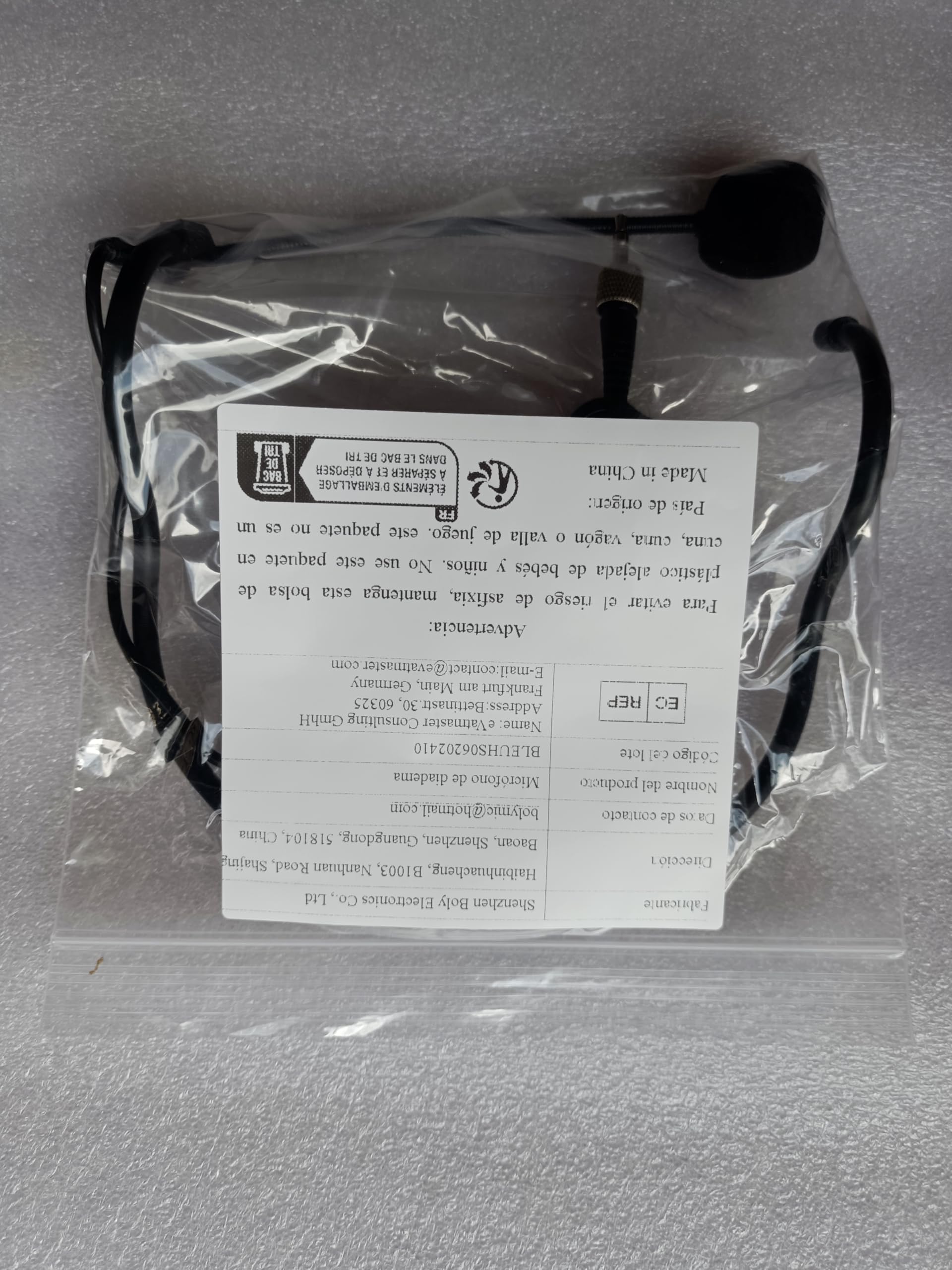 Wireless Mic Cintura Microfono Trasmettitore Borsa Verticale - Foto 9