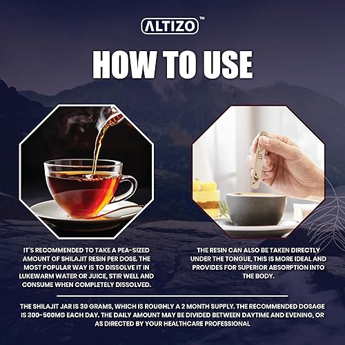 Miniatura 8 de Resina pura de Shilajit del Himalaya, orgánica, 1.06 oz - Grado dorado para hombres y mujeres, con más de 85 oligominerales, ácido fúlvico y ácido