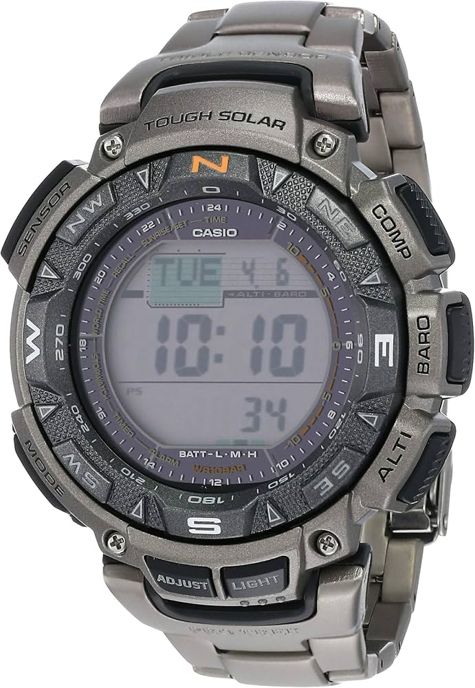 prg-240t CASIO プロトレック チタニウム バンド titanium - 通販