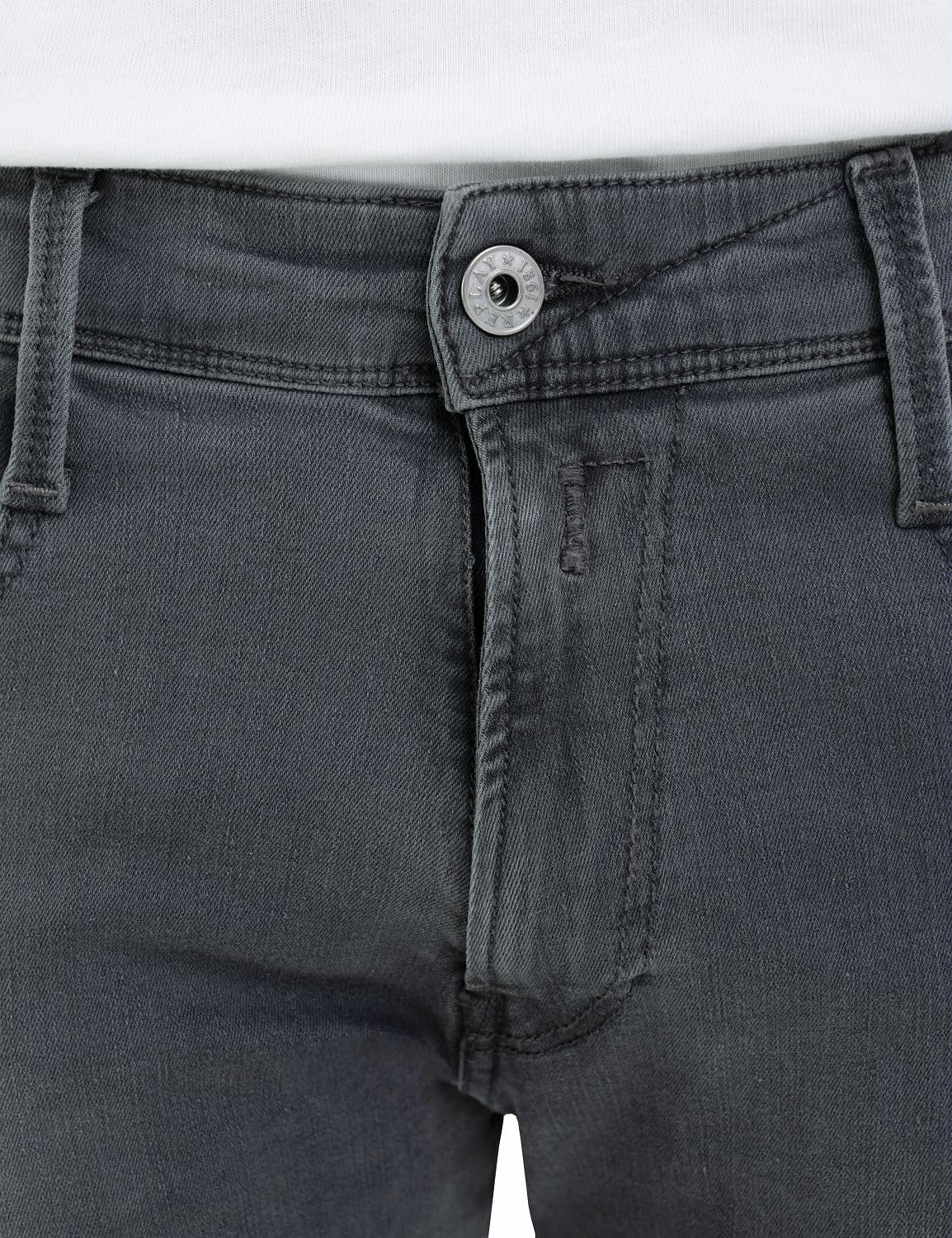 Replay Herren Jeans Anbass Slim-Fit mit Comfort Stretch – Bild 3