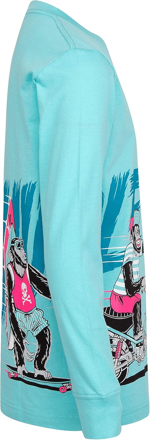 Hurley Boys' Long Sleeve Graphic T-Shirt-Discontinued