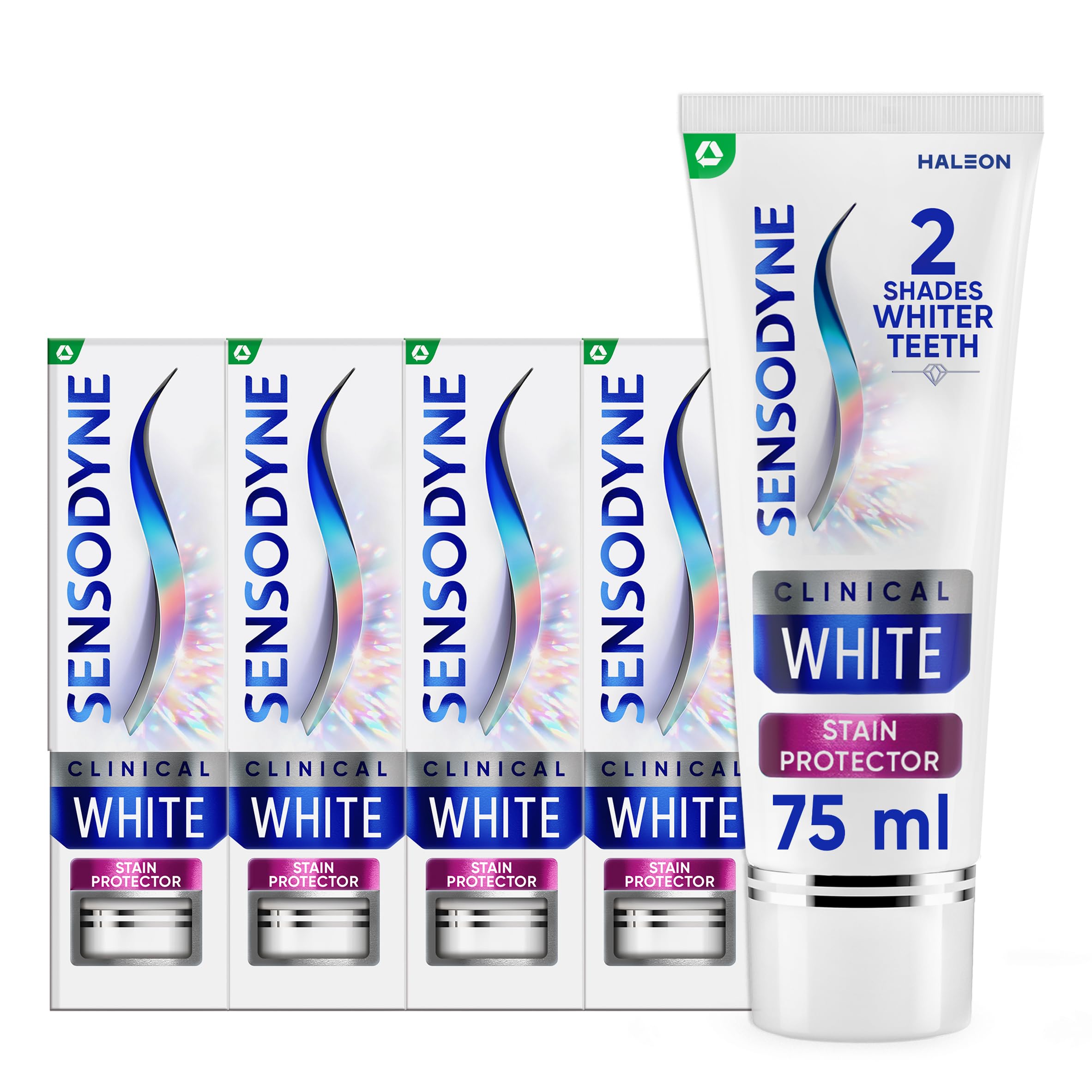 SENSODYNE Clinical White Stain Protector 4 x 75 ml
