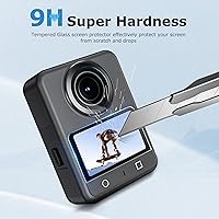 Vista 2 de STARTRC PHOTO Protector de pantalla para DJI Osmo 360 para accesorios de cámara Xtra Sphra360, película de vidrio templado Ultra HD para cámara Osmo