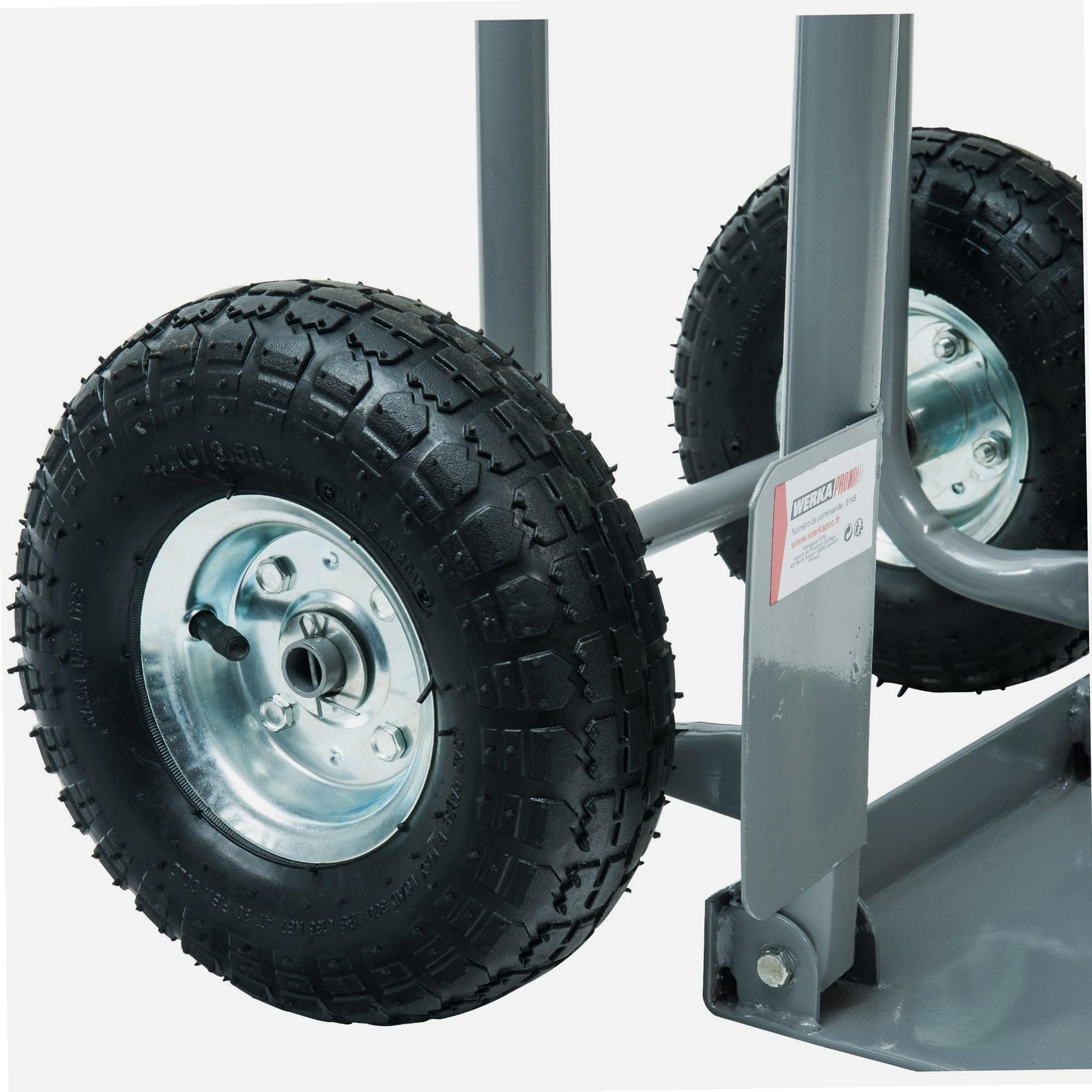 WERKA PRO Diavolo Pieghevole con bavetta Ribaltabile 200 kg