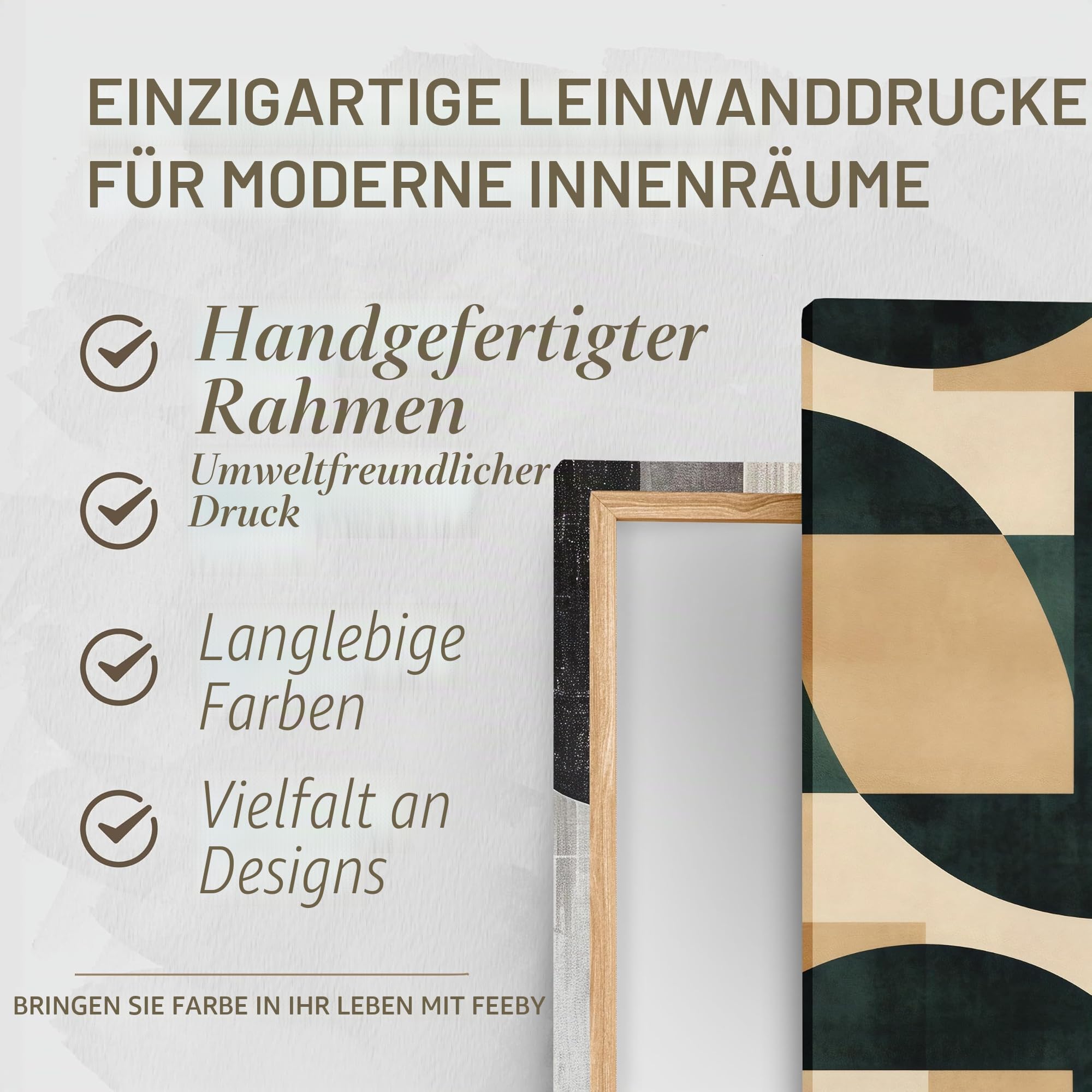Feeby Bilder Meer Grass Strand Sonnenuntergang XXL 120x80 cm 1Teilig Wohnzimmer Schlafzimmer Wandbilder Leinwandbilder Bild auf Leinwand Kunstdruck Wanddeko Nordsee Landschaft Wasser Orange
