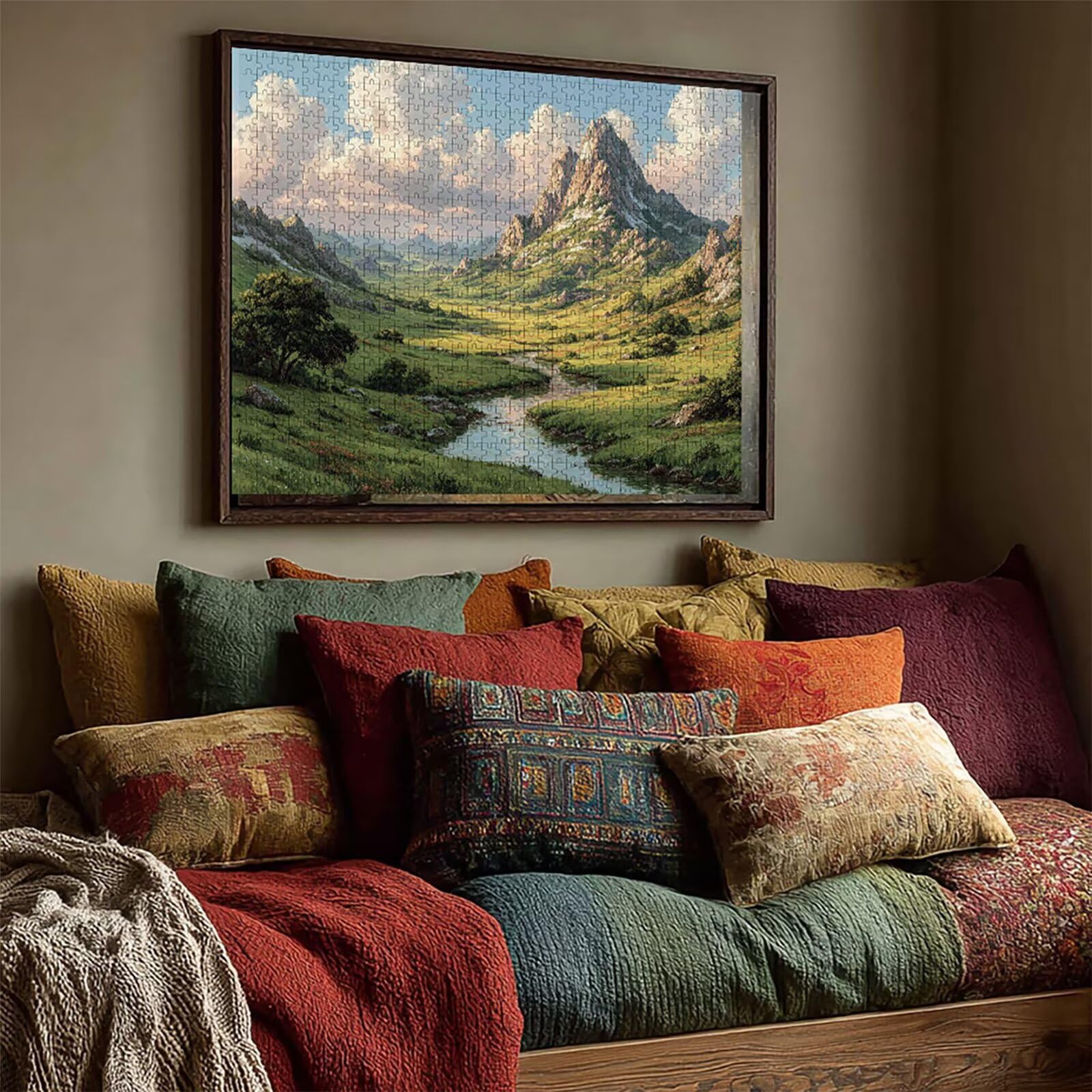 Puzzle z roślinami, 5000 elementów dla dorosłych, drewniane puzzle "zrób to sam", 156 x 105 cm, drewniane puzzle dla całej rodziny, duże dekoracyjne puzzle i prezenty, sprytne puzzle, prezent dla