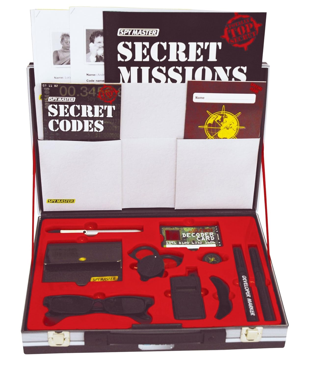 Spy Master Briefcase, RRP £14.99 (Briefcase with secret missions file