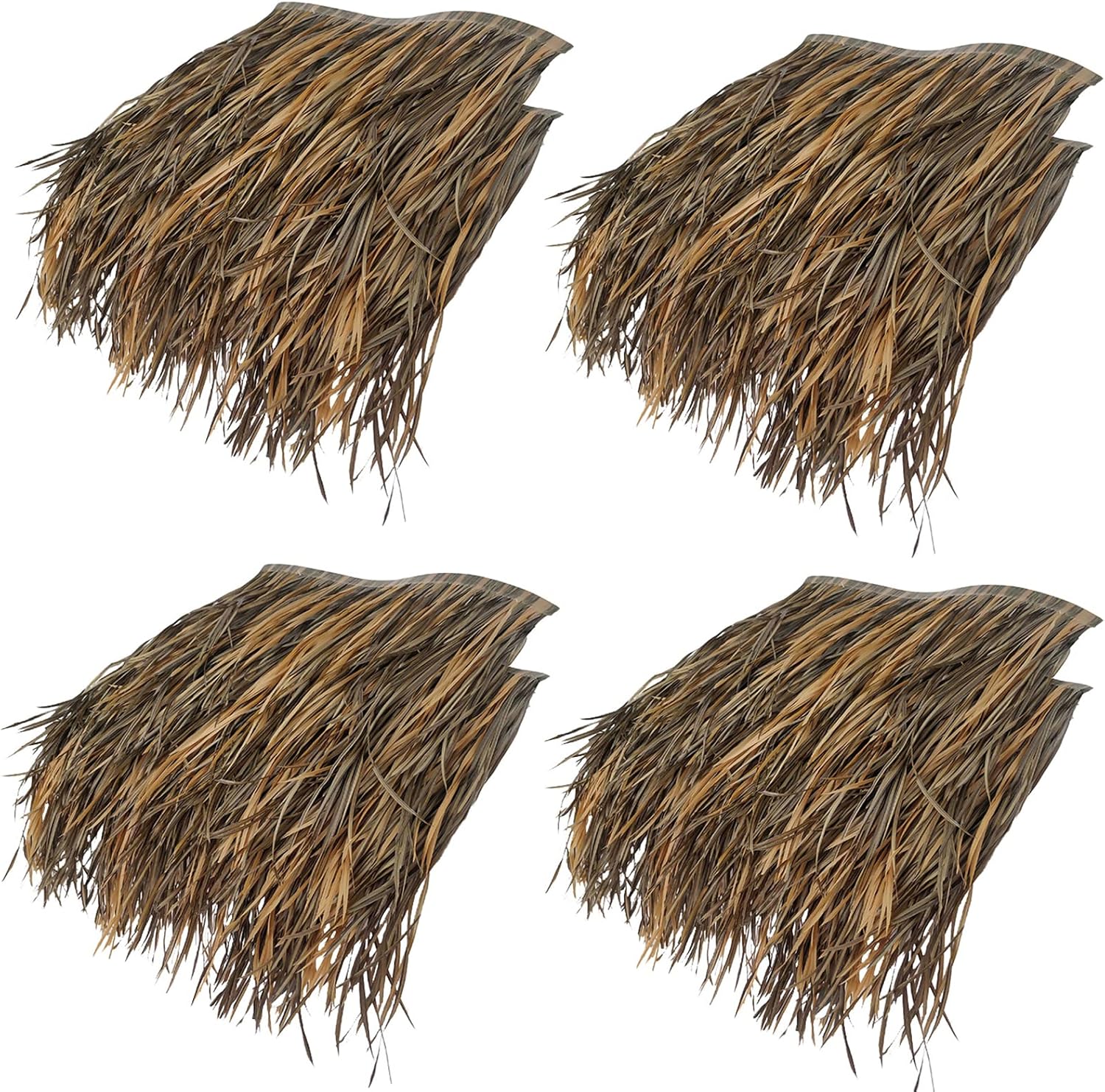 わらの屋根のわらぶき屋根のパネル人工の手のひらわらのわらぶき屋根のタイル 15年間より安全な耐火性 Tiki Bar Garden Patio Deck Gazebos Wall House 数量は多