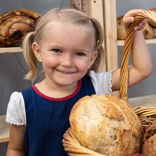 Miniatura 5 de Pan de masa madre fresca - Pan de campo al horno holandés estilo panadería de San Francisco - Hecho a mano - 3 ingredientes - redondo artesanal en