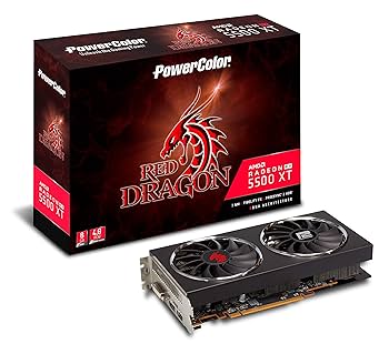 【納品書付】Power Color Radeon RX 5500 xt 8GB Amazon.com: PowerColor Red Dragon Radeon™ RX 5500 XT 8GB