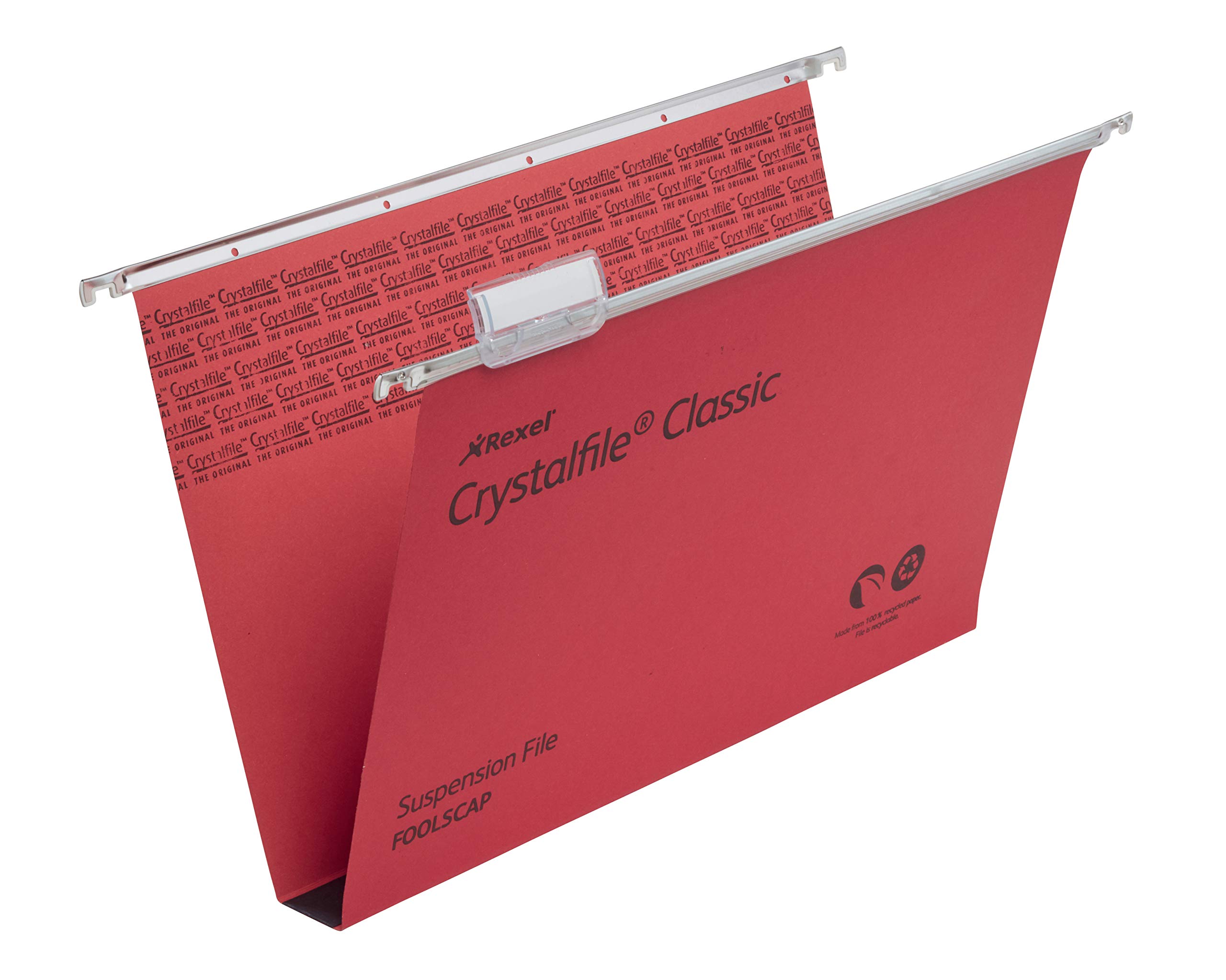 Rexel Foolscap Suspension Files with Tabs and Inserts for Filing