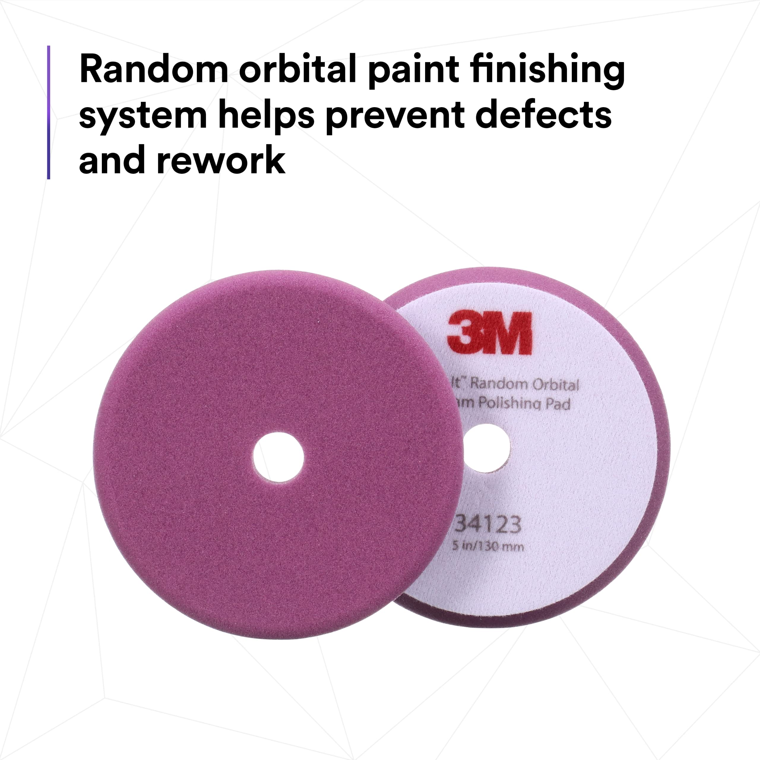 はる様確認用 Amazon.co.jp: 3M Perfect-It ランダムオービタルフォーム研磨パッド 5