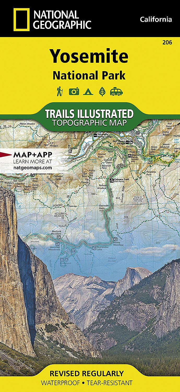 Yosemite National Park: Trails Illustrated National Parks