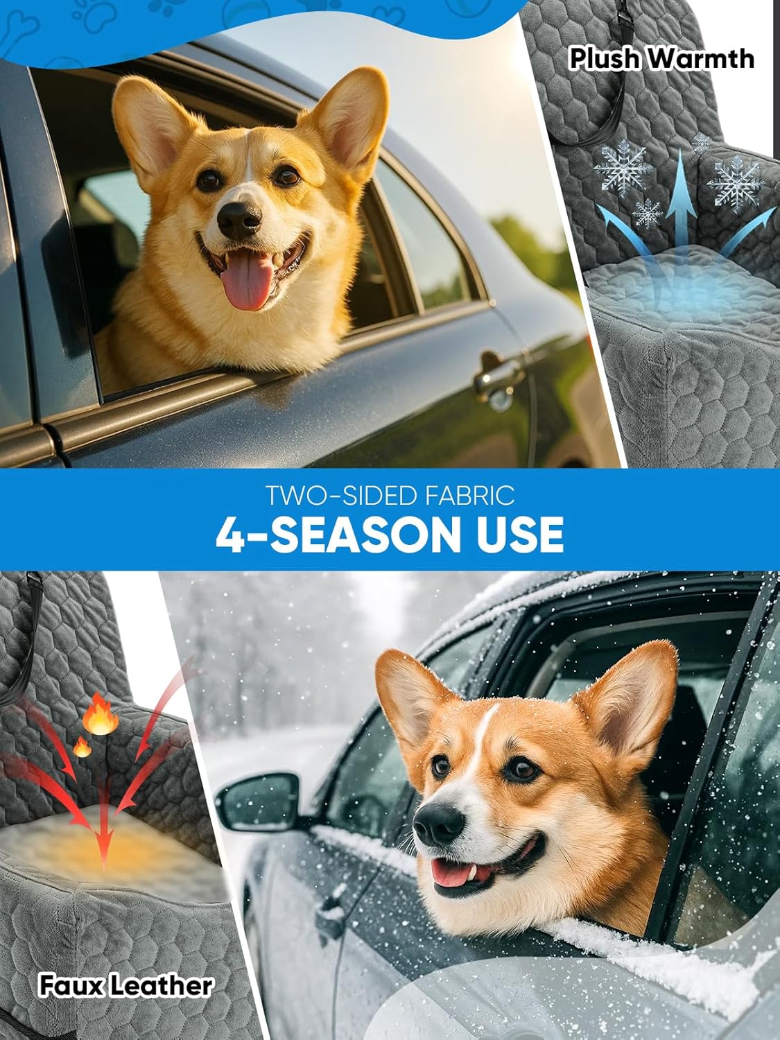 Travel Safely: The Best Dog Car Seat for Small and Medium Pets!