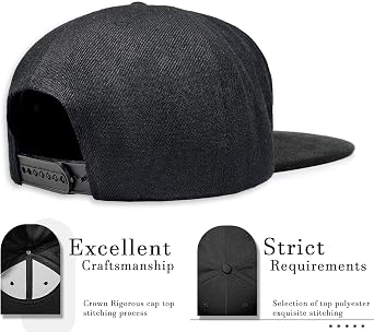 Snapback Hats for Men Fitted Rose Flower Gaming Trucker Dad Flat Bill Hat