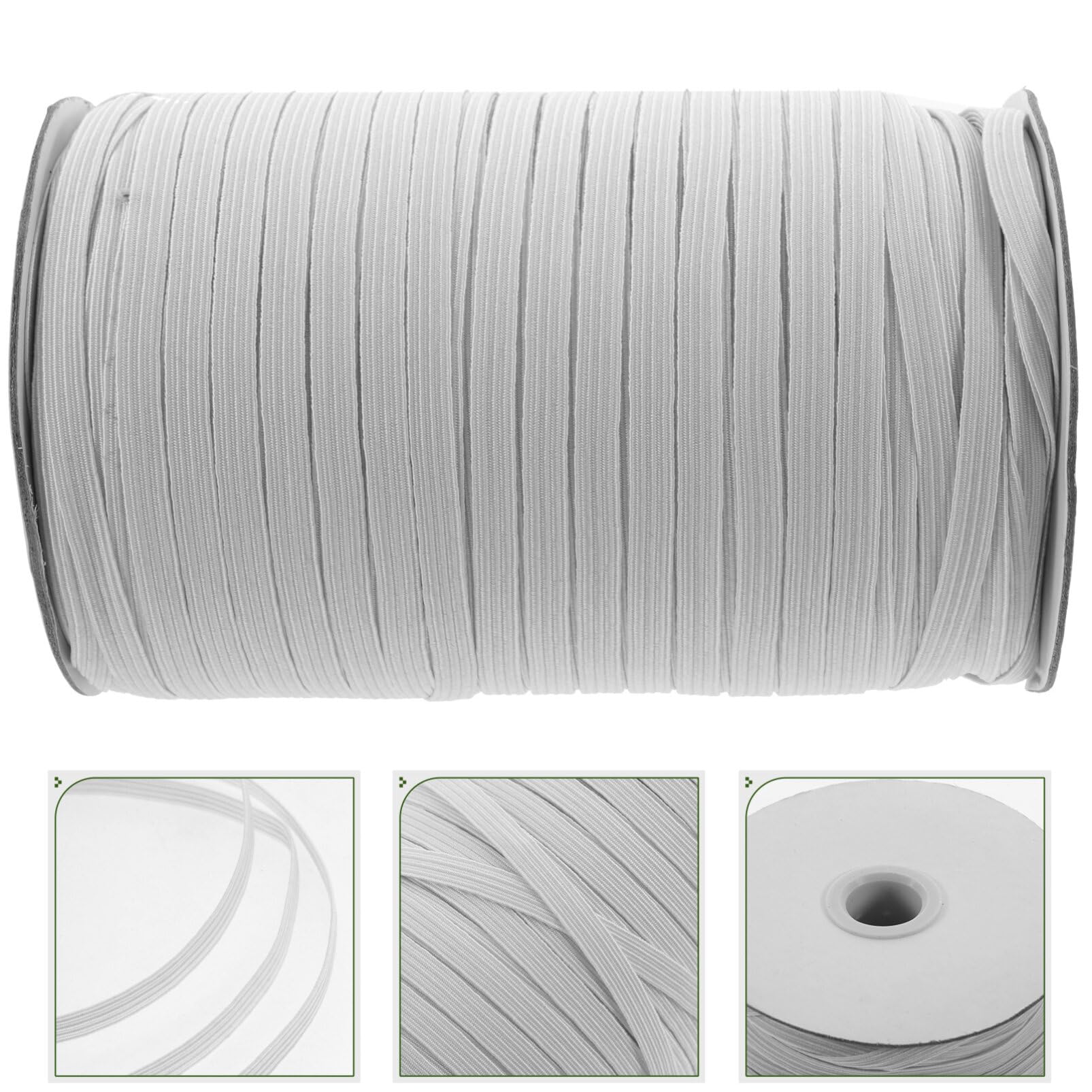 EXCEART Nastro Elastico per Cucire Corda Elastica Larga Fascia Elastica Resiliente per Progetti di Cucito e Artigianato