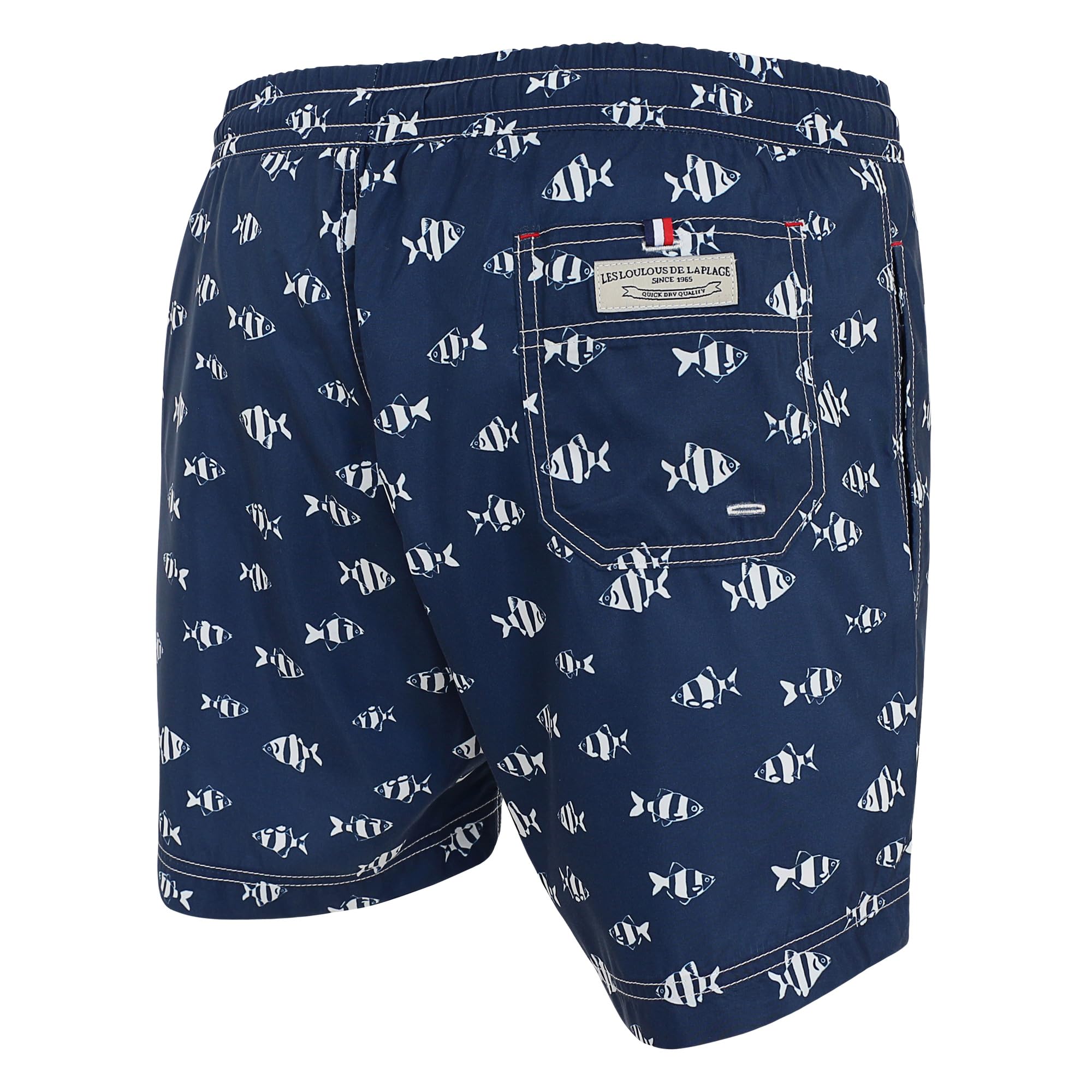 Bañador para hombre azul marino - Montauk 2460 Navy Fish