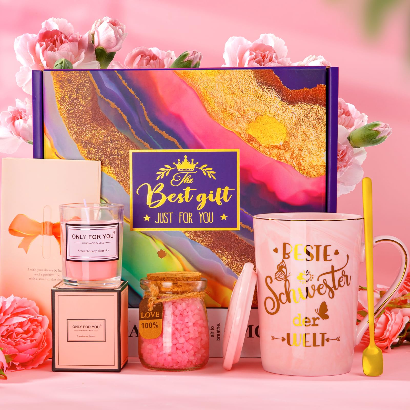 ALBISS Geschenke für Frauen, Geburtstagsgeschenke zum 21., 30., 40., 50., 60., 70. Geburtstag