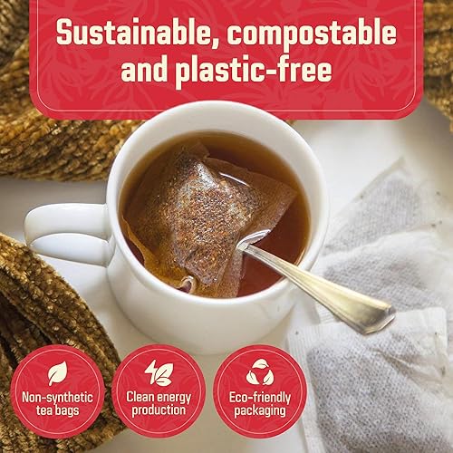 Miniatura 43 de Red Rooibos Tea 100 Bolsitas de té orgánico USDA - Naturalmente sin cafeína - Cederberg Tea Company