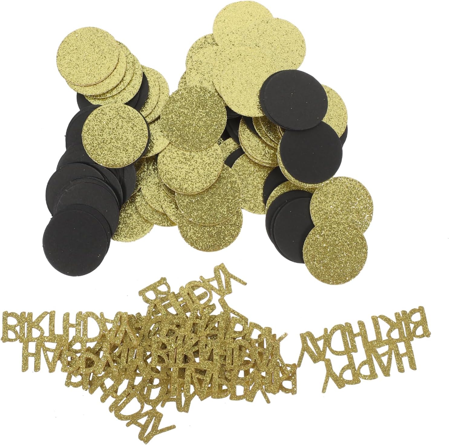 1set Glitter Confetti Decorations for Birthday Party Shower and Event Table Decor Stylish Happy Birthday Party Supplies Easy to Use