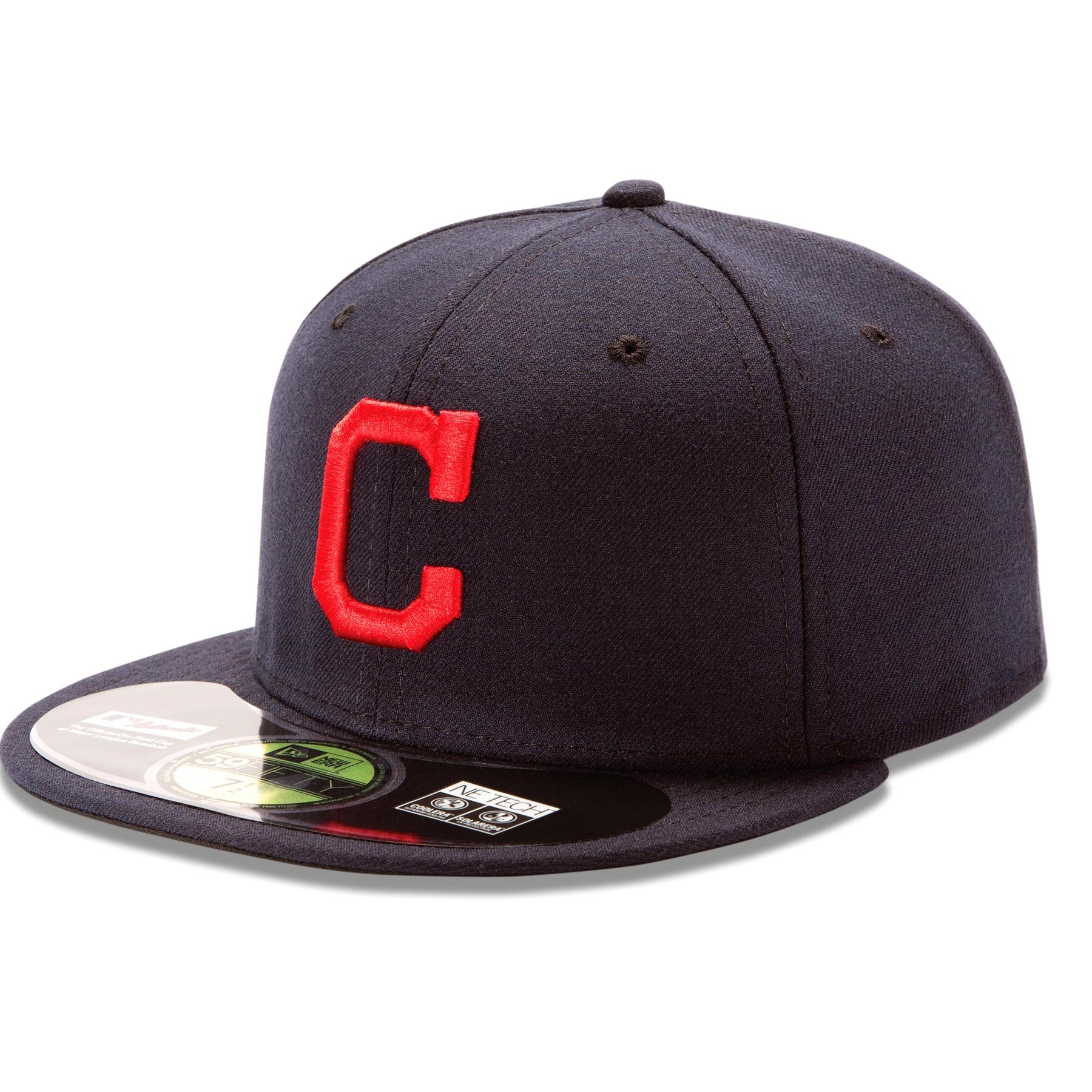 Amazon | New Era Mens 59Fifty MLB 本物のクリーブランド