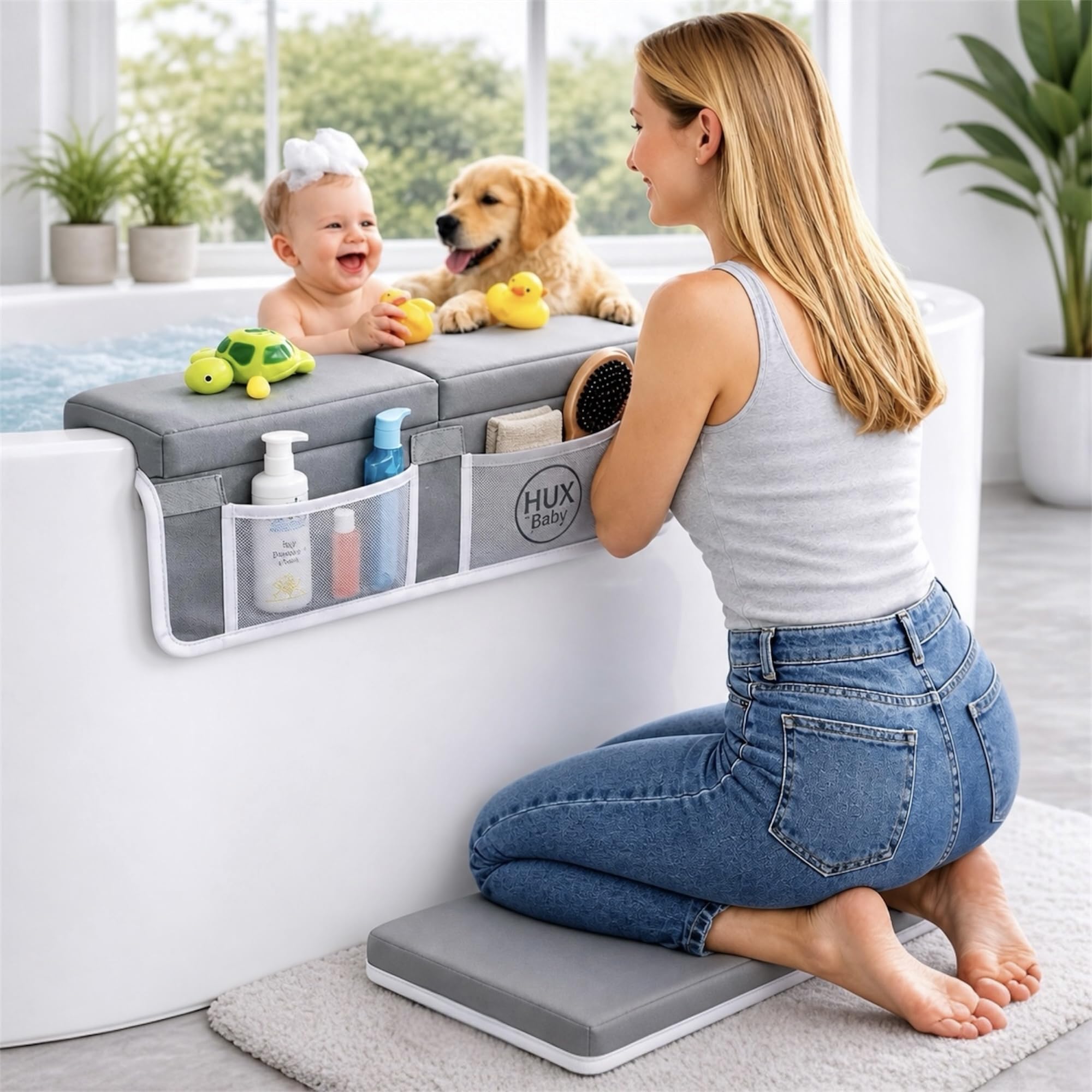 HUX Baby Bath Kneeler