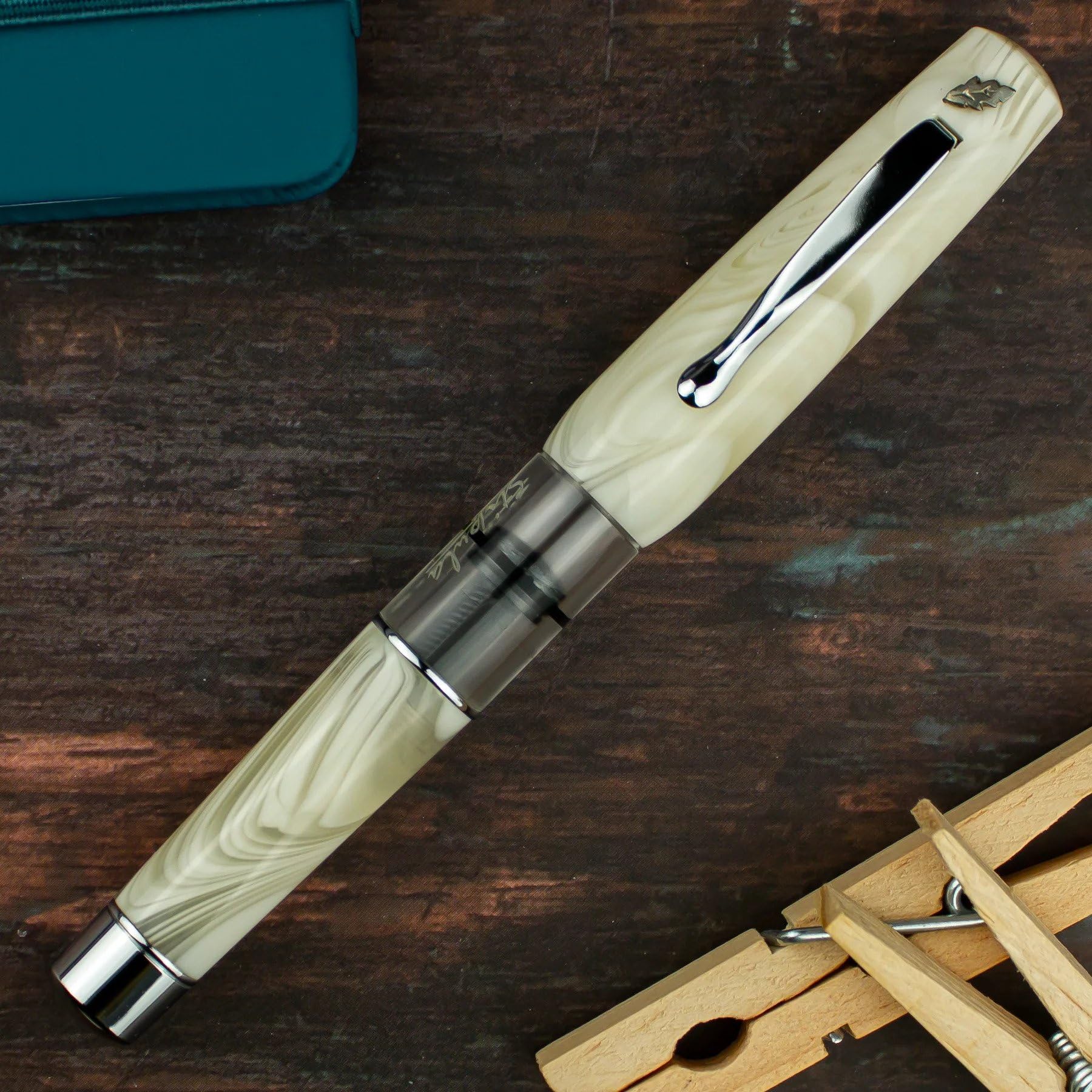 Amazon | Stipula La Ventidue 22 万年筆 AVORIO ステンレススチール