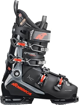NORDICA Mens Speedmachine 3 110 Insulated Medium Volume Winter Sports All-Terrain Alpine Freeriding Mountain Touring Ski Boots, Gripwalk Soles, Customizable Anatomical Shell