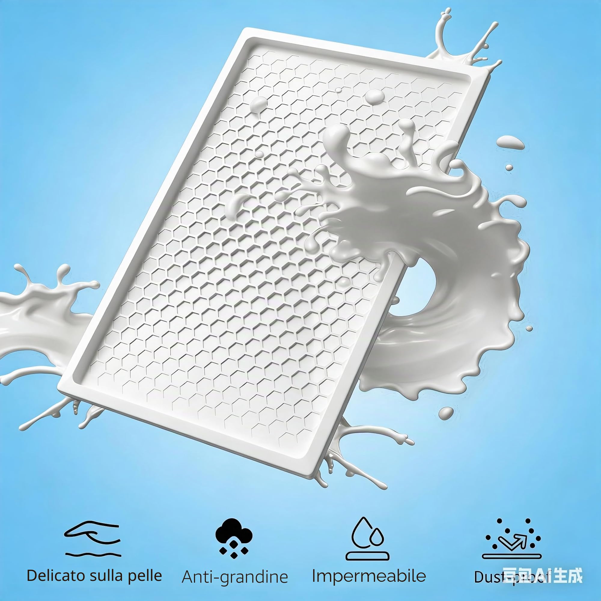 Starlink Gen 3 Custodia protettiva, Starlink Gen 3 Custodia protettiva,custodia protettiva in silicone liquido per Starlink Standard/Gen 3, impermeabile, antiurto, sicura per segnale
