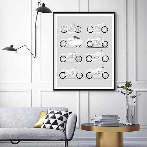 Vista 18 de Handmade Poster compatible with Triumph Motorcycle Handmad Best Triumph Motorbikes History and Evolution of Triumph Generations for Motorcyclists