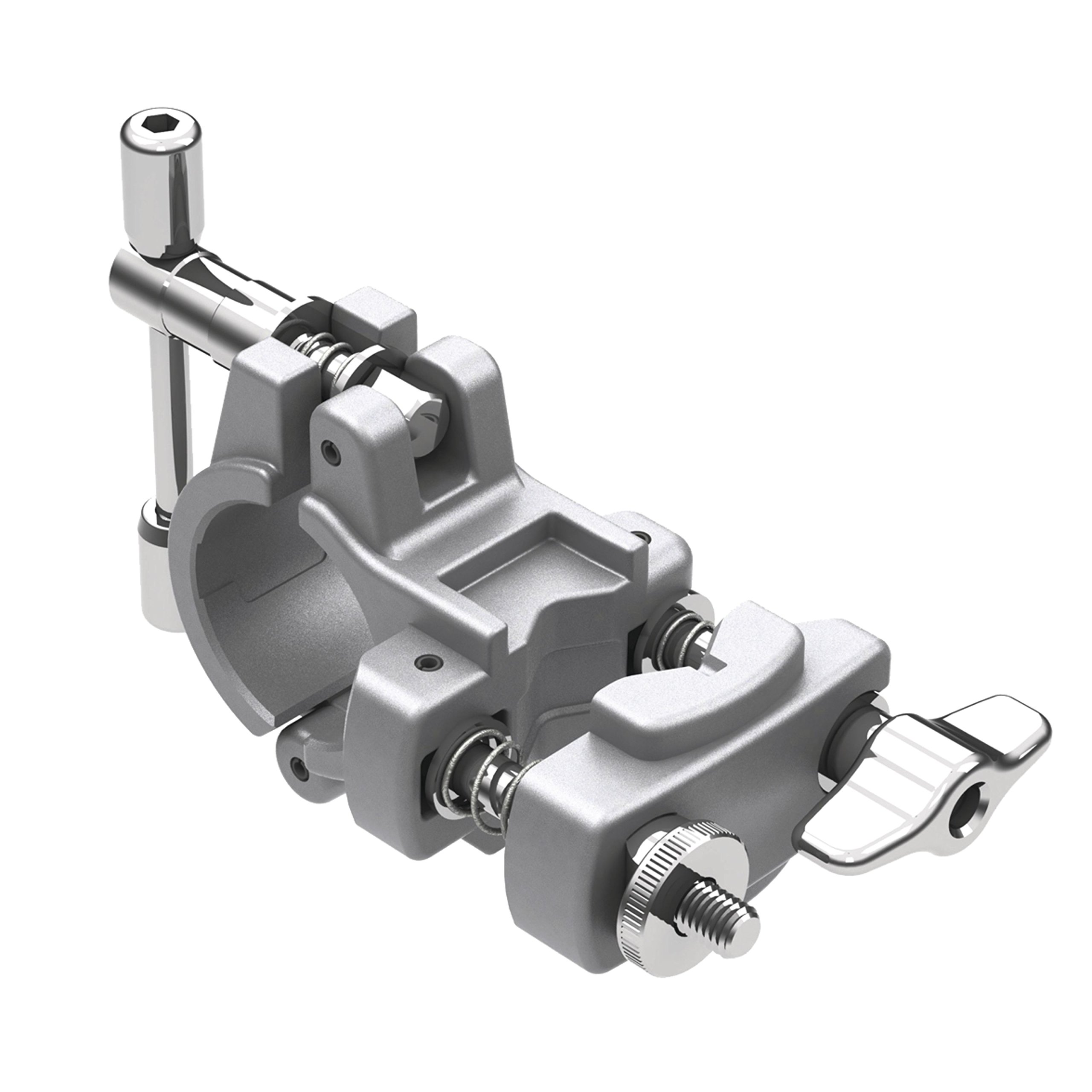 Tama J34T Power Tower System Multi Holder - Rack Mount Clamp for L-Rods, Tom & Cymbal Holders