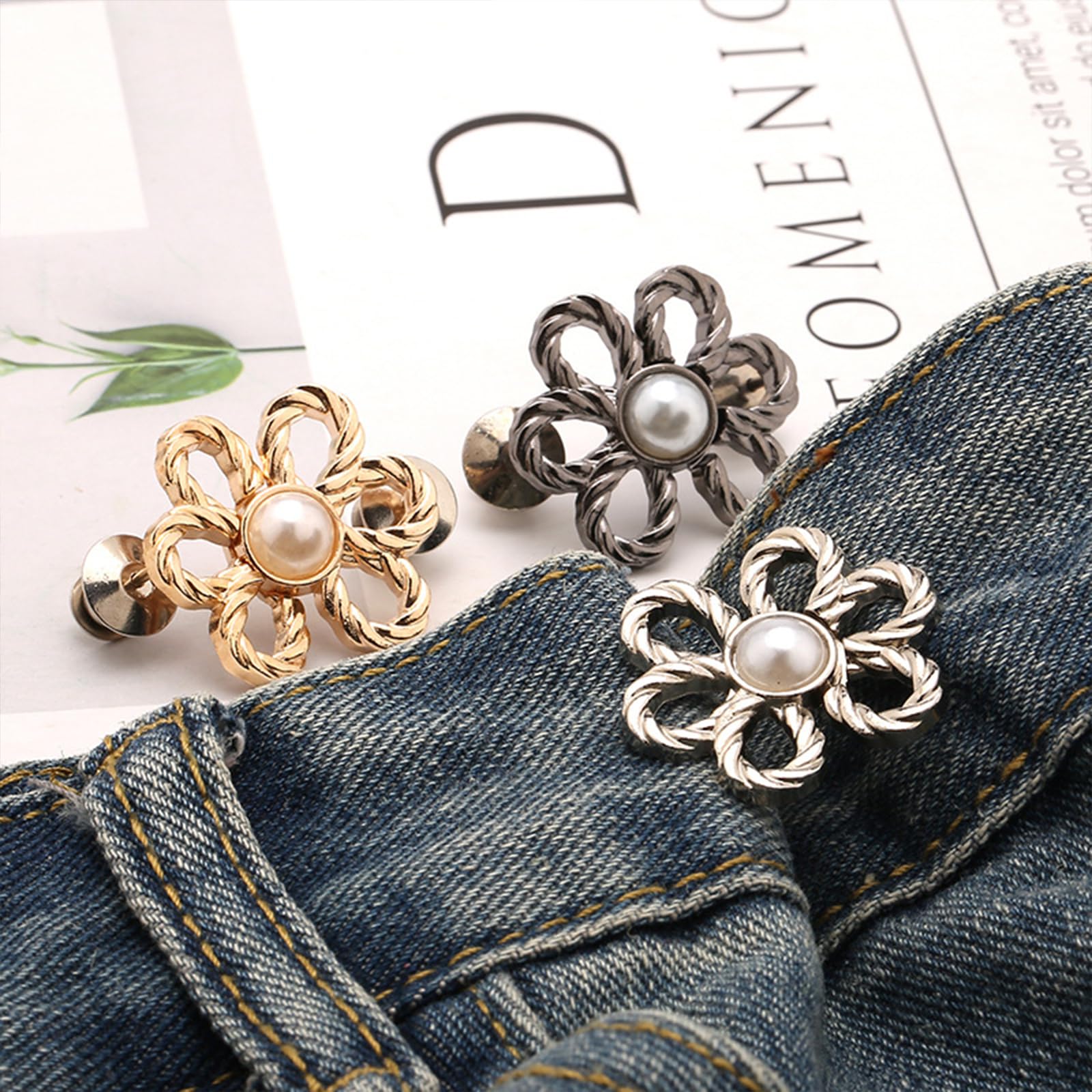 Estensori Per Pantaloni Set Bottoni Stringivita Regolabili Per