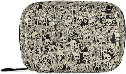 Miniatura 32 de Pastillero de caracol, hongo, hojas de palma, 7 días, pastillero, bolsa organizadora de píldoras de viaje con cremallera, portátil, semanal