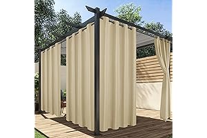 Retreat to Oasis with Our Premium Outdoor Curtains