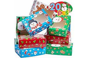 Joy Bang, Christmas Cookie Boxes, 20 Pcs