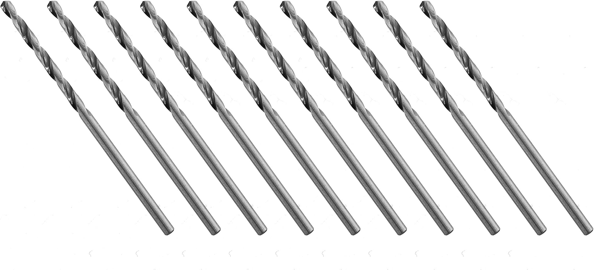 Shesto DR1910/060 0.60mm HSS Straight Shank Twist Drills (Pack of 10)