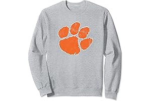 Clemson University Tigers Distressed Primary Logo Sweatshirt - Support the Tigers with Style