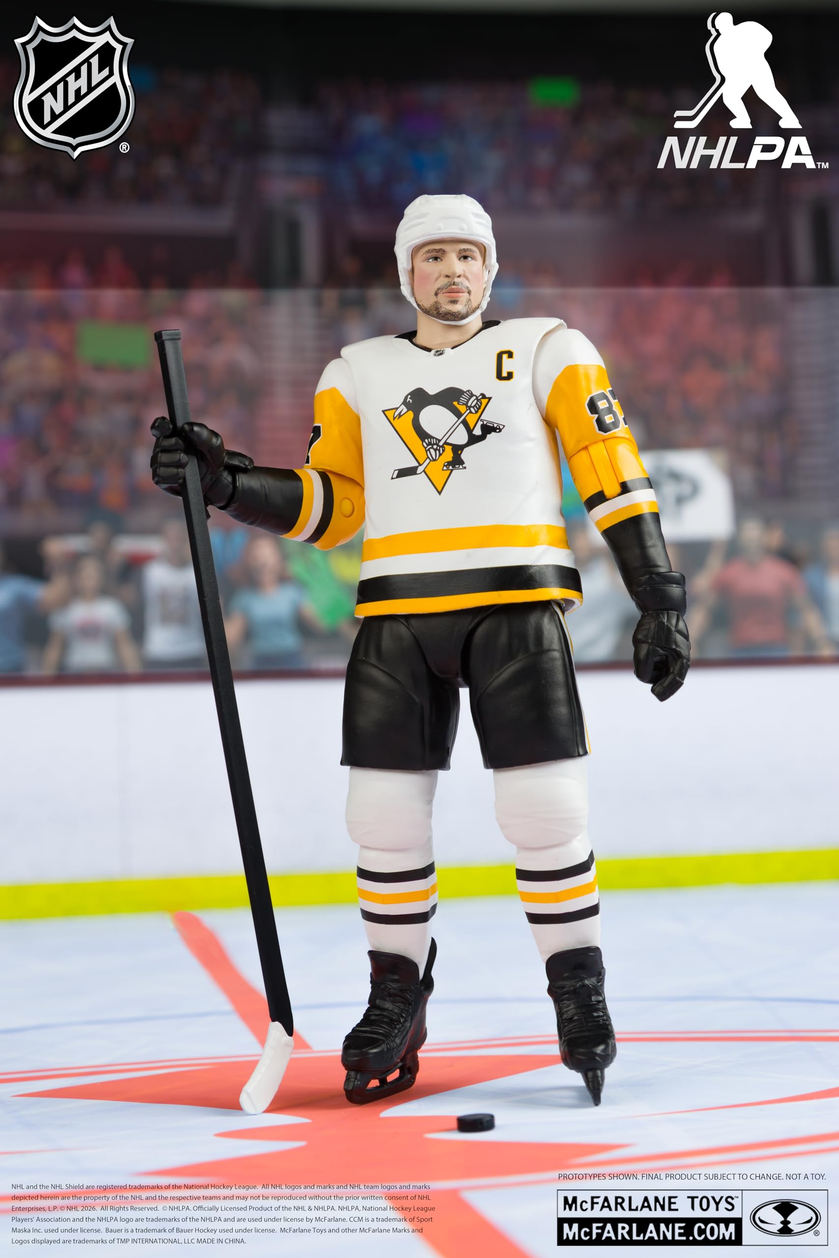 McFarlane Toys - NHL Sidney Crosby (Pittsburgh Penguins) 6 pollici Action Figure McFarlane SportsPicks