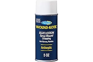 Wound-Kote Blue Lotion Spray Horse Wound Care
