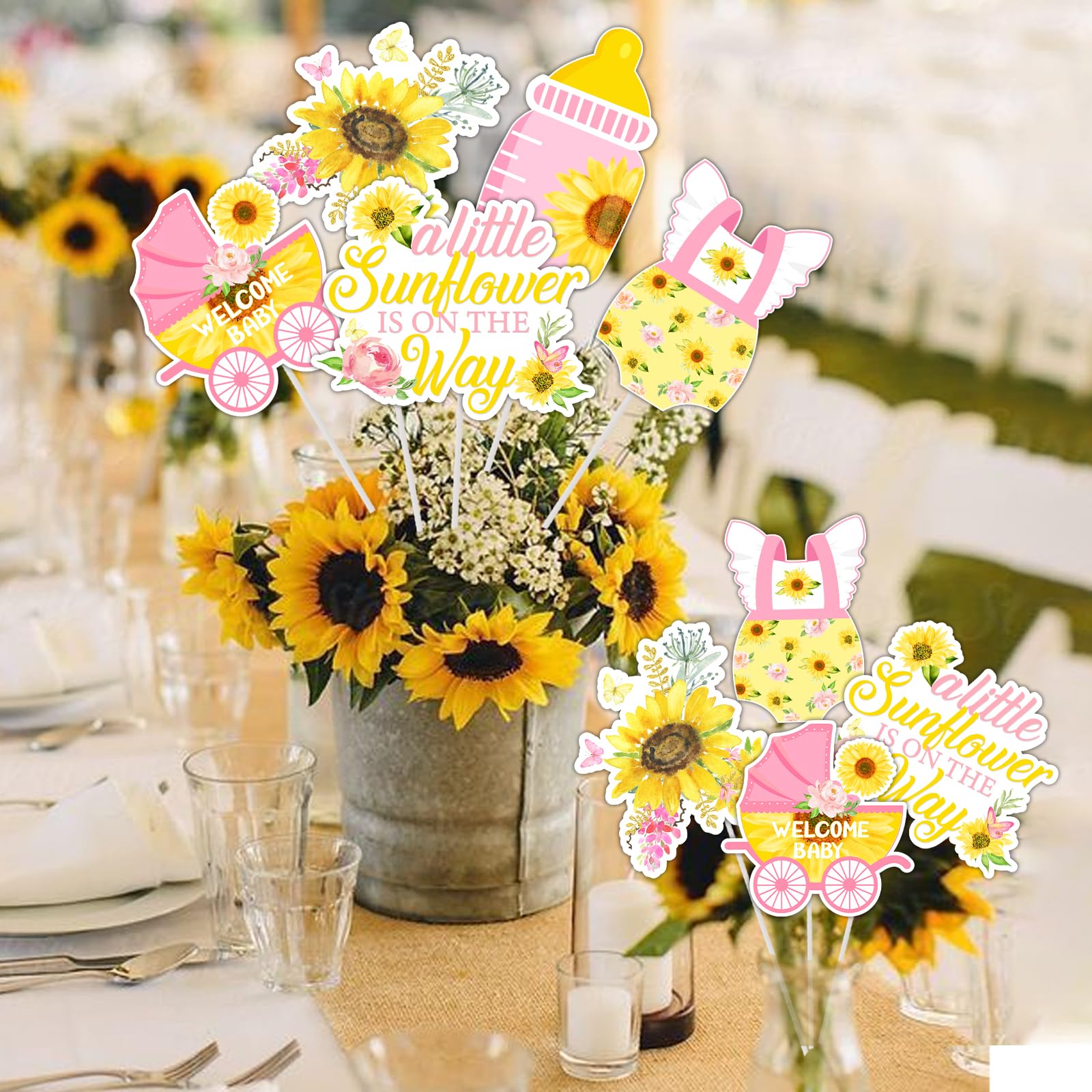 shower centerpieces baby shower welcome table ideas